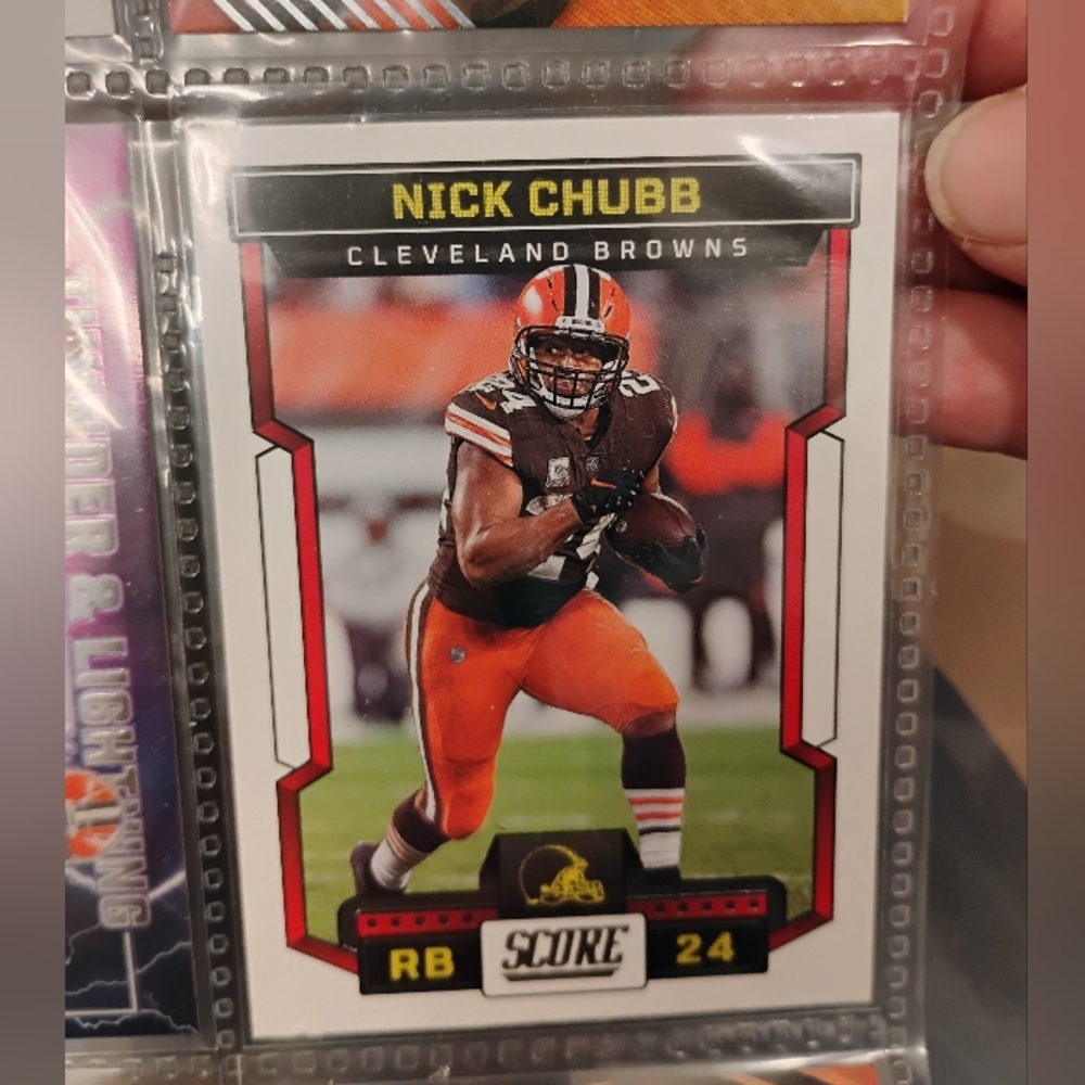 Nick Chubb Card Collection